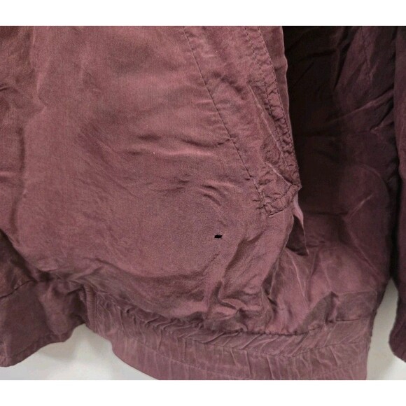 VINTAGE FUDA INTERNATIONAL SILK JACKET WITH FRINGE Petite M - Picture 4 of 4